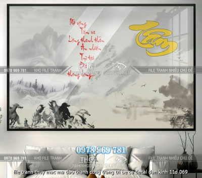 file tranh thuy mac ma dao thanh cong trang tri be ca decal dan kinh 11d 069
