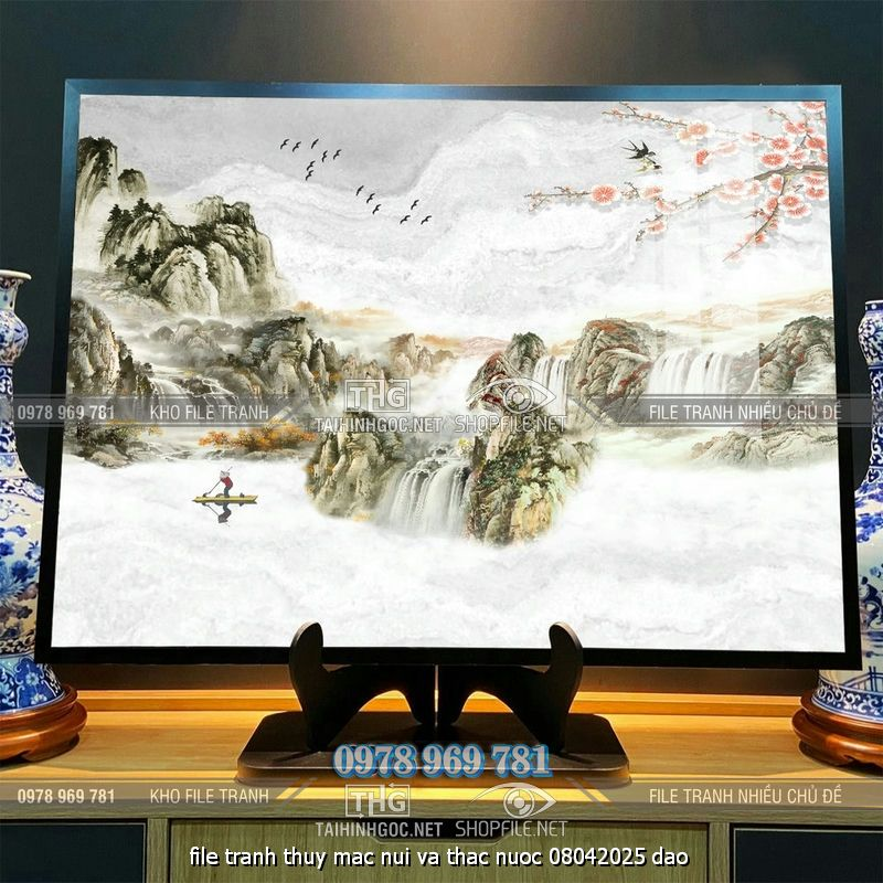 file tranh thuy mac nui va thac nuoc 08042025 dao