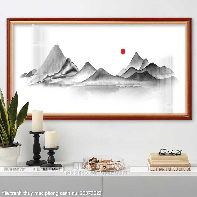file tranh thuy mac phong canh nui 20072023