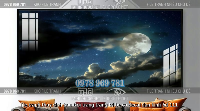 file tranh thuy sinh bau troi trang trang tri be ca decal dan kinh 6d 111