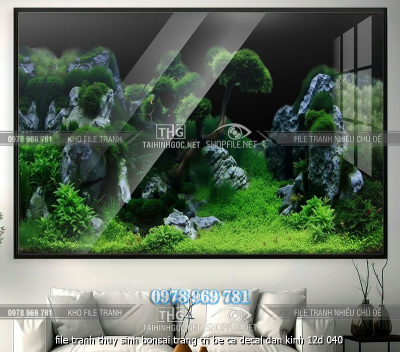 file tranh thuy sinh bonsai trang tri be ca decal dan kinh 12d 040