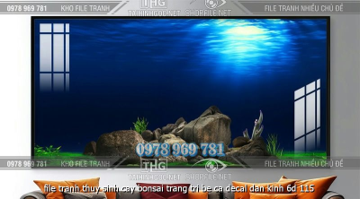 file tranh thuy sinh cay bonsai trang tri be ca decal dan kinh 6d 115