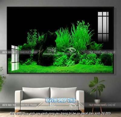 file tranh thuy sinh cay canh rong reu trang tri be ca decal dan kinh 7d 003