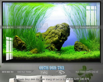 file tranh thuy sinh da canh trang tri be ca decal dan kinh 10d 070