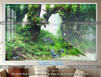 file tranh thuy sinh he sinh thai ca trang tri be ca decal dan kinh 044
