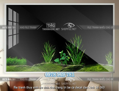 file tranh thuy sinh he sinh thai trang tri be ca decal dan kinh 6d 063