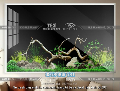 file tranh thuy sinh ho canh canh trang tri be ca decal dan kinh 5d 087