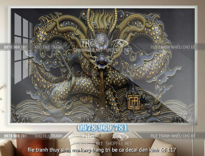 file tranh thuy sinh ma long trang tri be ca decal dan kinh 6d 117