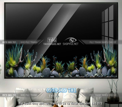 file tranh thuy sinh reu trang tri be ca decal dan kinh 12d 072
