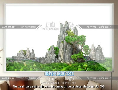 file tranh thuy sinh sinh vat bien trang tri be ca decal dan kinh 5d 002