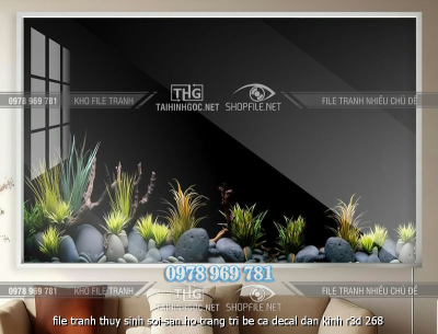 file tranh thuy sinh soi san ho trang tri be ca decal dan kinh r3d 268