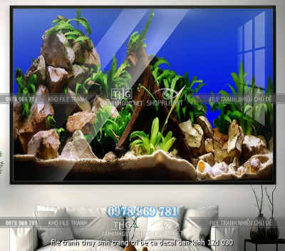 file tranh thuy sinh trang tri be ca decal dan kinh 12d 030