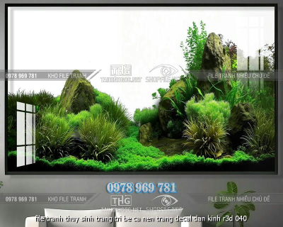 file tranh thuy sinh trang tri be ca nen trang decal dan kinh r3d 040