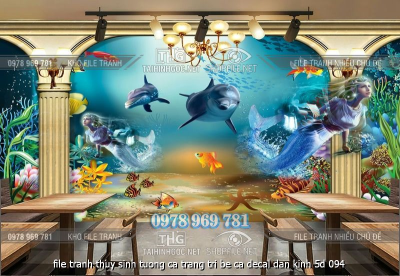 file tranh thuy sinh tuong ca trang tri be ca decal dan kinh 5d 094