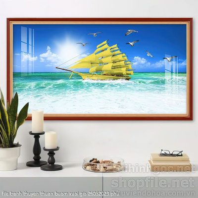 file tranh thuyen thuan buom xuoi gio 26052023 phu