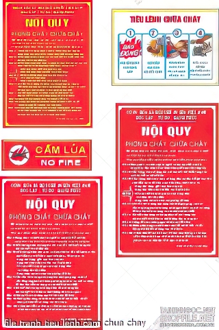 file tranh tieu lenh cam chua chay