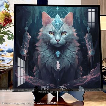 file tranh trang guong con giap meo tuoi mao 0049