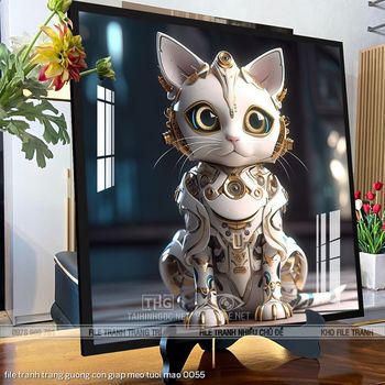 file tranh trang guong con giap meo tuoi mao 0055