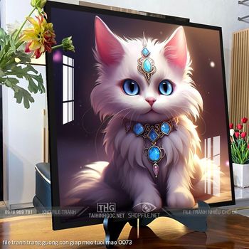 file tranh trang guong con giap meo tuoi mao 0073