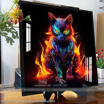 file tranh trang guong con giap meo tuoi mao 0074