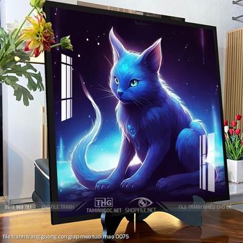 file tranh trang guong con giap meo tuoi mao 0075