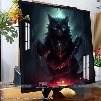 file tranh trang guong con giap meo tuoi mao 0078