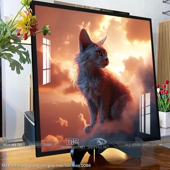 file tranh trang guong con giap meo tuoi mao 0086