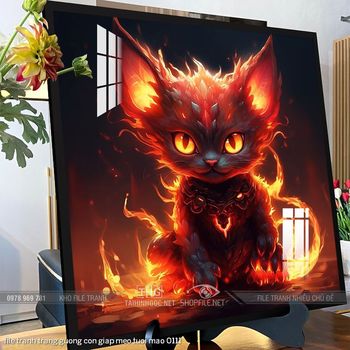 file tranh trang guong con giap meo tuoi mao 0111