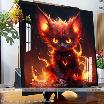 file tranh trang guong con giap meo tuoi mao 0112