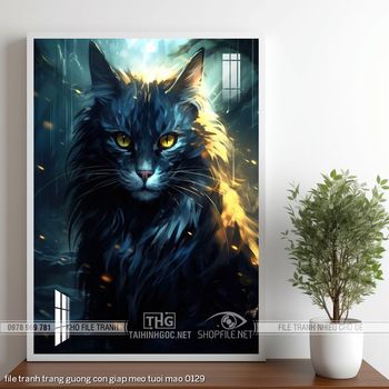 file tranh trang guong con giap meo tuoi mao 0129