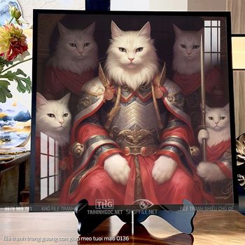 file tranh trang guong con giap meo tuoi mao 0136