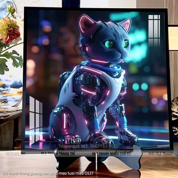 file tranh trang guong con giap meo tuoi mao 0137