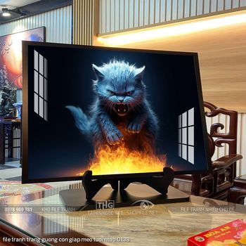 file tranh trang guong con giap meo tuoi mao 0138