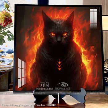 file tranh trang guong con giap meo tuoi mao 0141