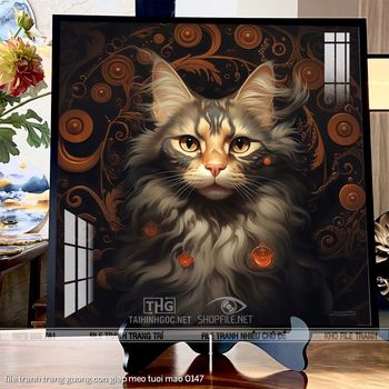 file tranh trang guong con giap meo tuoi mao 0147