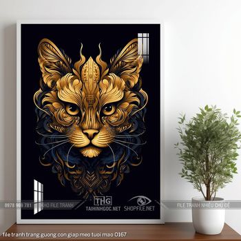 file tranh trang guong con giap meo tuoi mao 0167