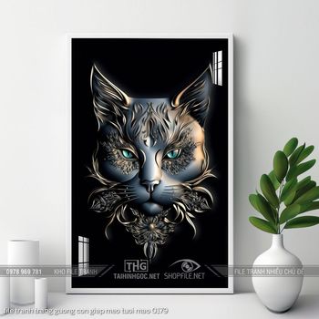 file tranh trang guong con giap meo tuoi mao 0179