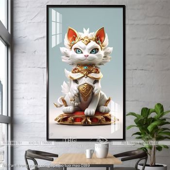 file tranh trang guong con giap meo tuoi mao 0189