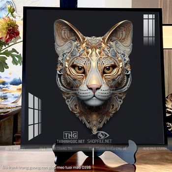 file tranh trang guong con giap meo tuoi mao 0198