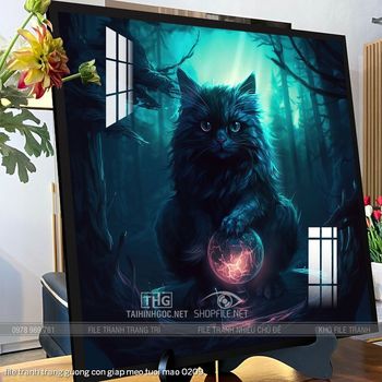 file tranh trang guong con giap meo tuoi mao 0209