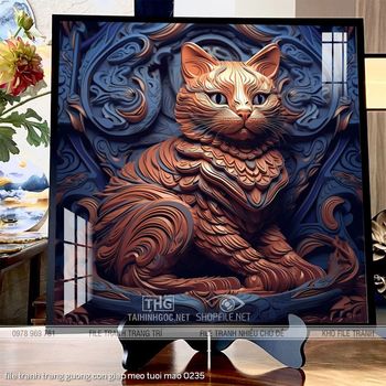 file tranh trang guong con giap meo tuoi mao 0235