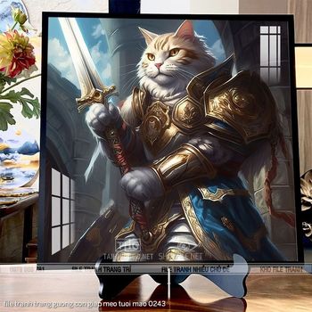 file tranh trang guong con giap meo tuoi mao 0243