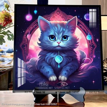 file tranh trang guong con giap meo tuoi mao 0262