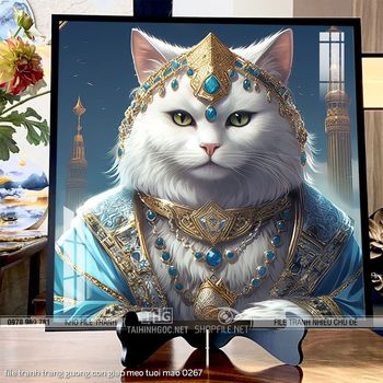 file tranh trang guong con giap meo tuoi mao 0267