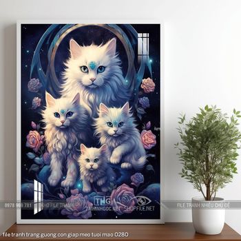 file tranh trang guong con giap meo tuoi mao 0280