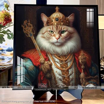 file tranh trang guong con giap meo tuoi mao 0290