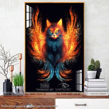 file tranh trang guong con giap meo tuoi mao 0310