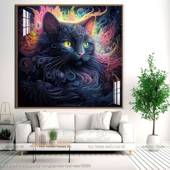 file tranh trang guong con giap meo tuoi mao 0330