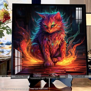 file tranh trang guong con giap meo tuoi mao 0347