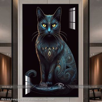 file tranh trang guong con giap meo tuoi mao 0350